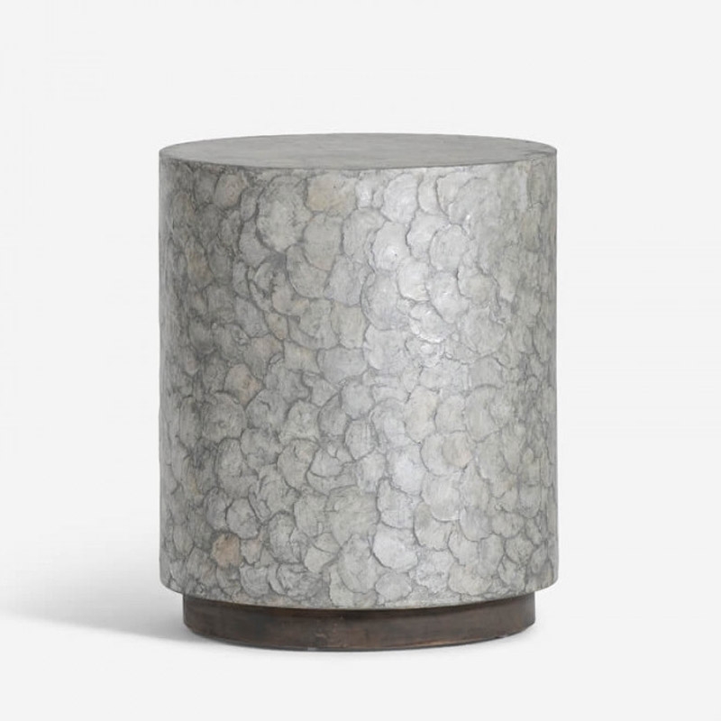 Capiz Shell Side Table