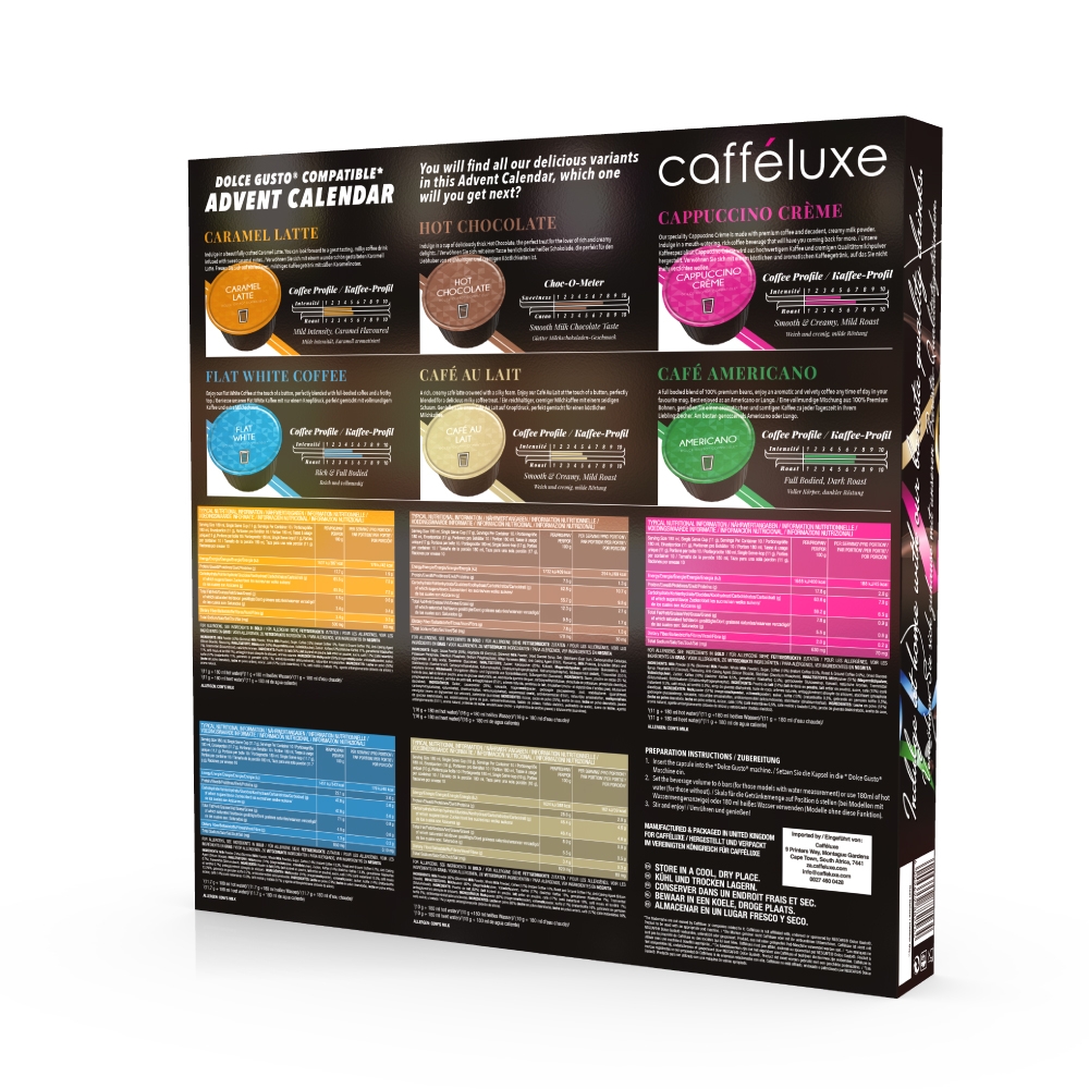 Advent Calendar Themed Dolce Gusto 
