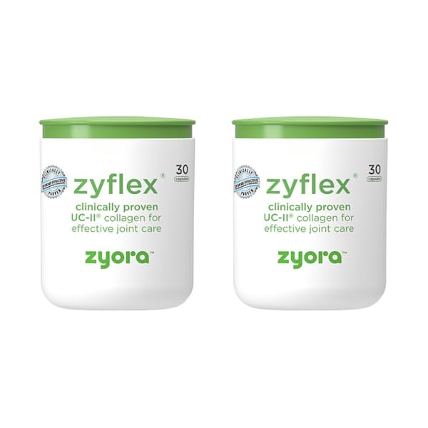 2x 30 Zyflex® Clinically Proven UC-II® Collagen Capsules for Effective Joint Care Capsules