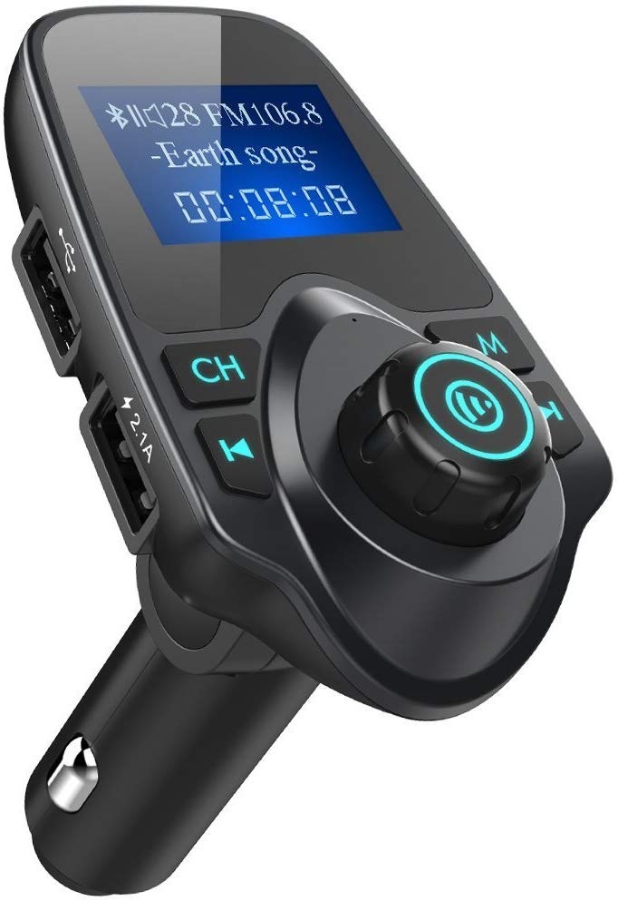 off on T11 Bluetooth FM Transmitter Car Kit