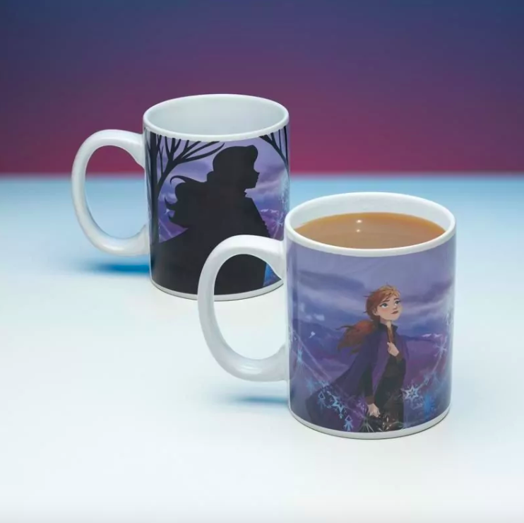 frozen color changing mug