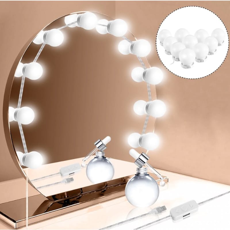 44% off on 10 Bulb Vanity Mirror Lights | OneDayOnly