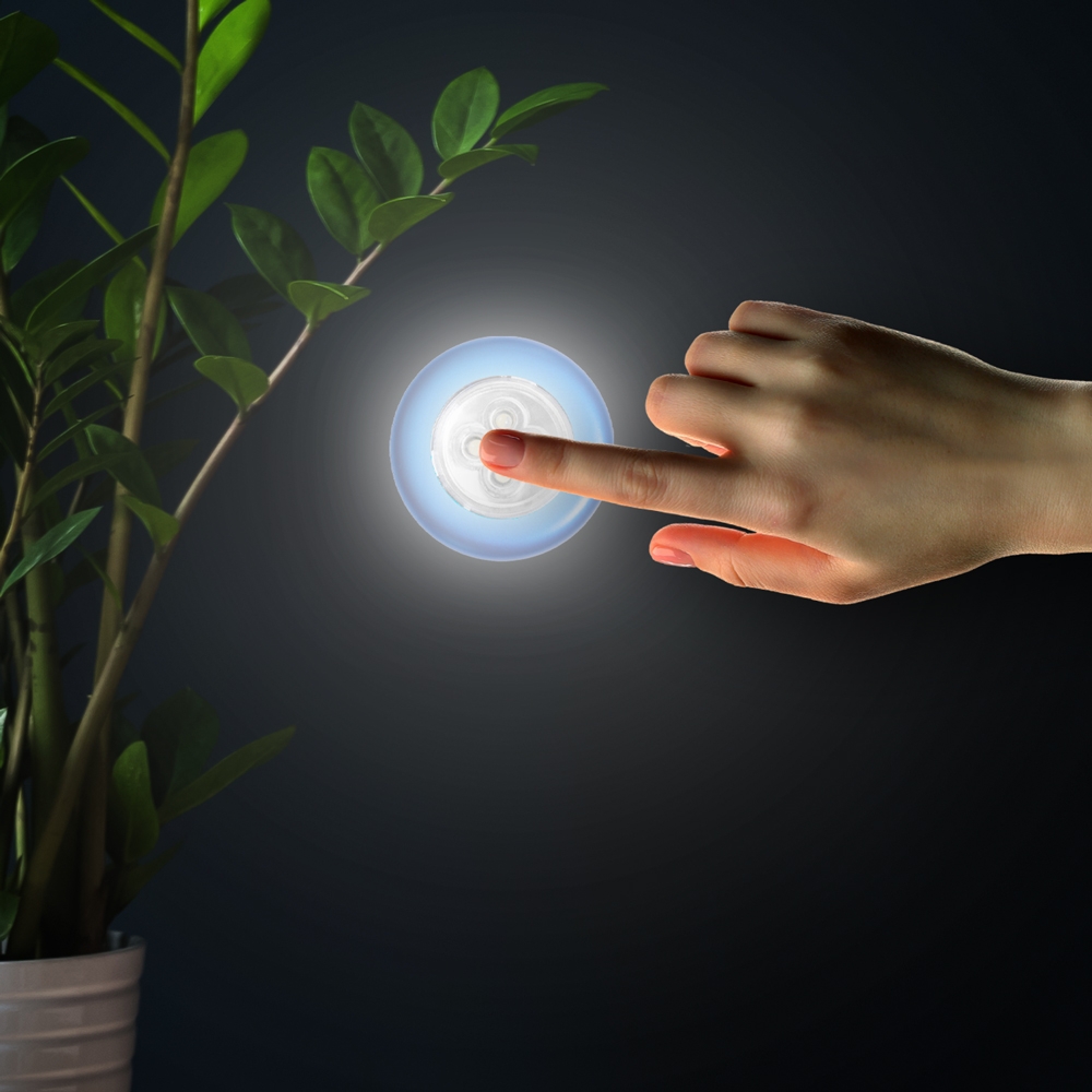 50 off on Pack of 4 Battery Powered LED Push Button Lights