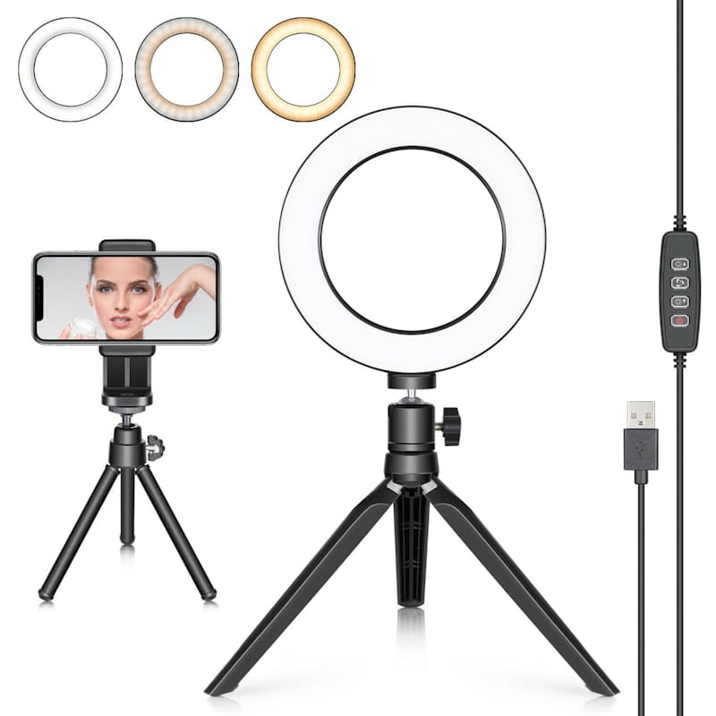 Tripods and phone NOT included