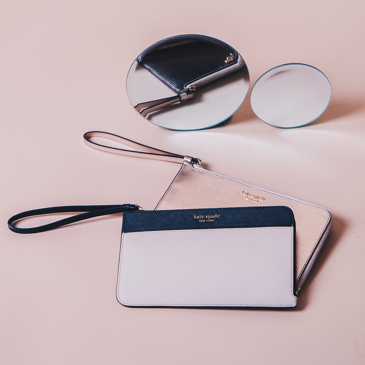 31 off on Medium LZip Wristlet Leather Wallet