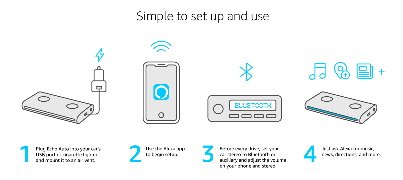 alexa auto without bluetooth