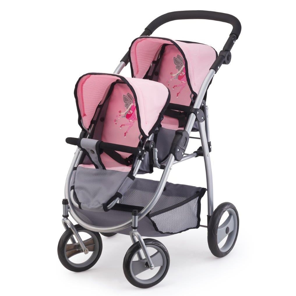 twin doll pushchair