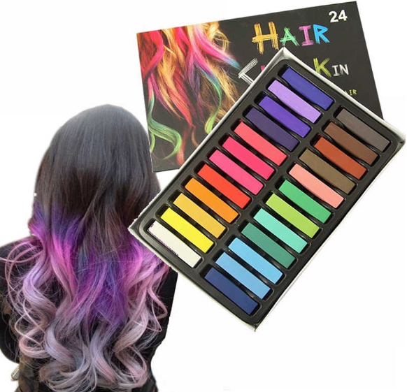 60 off on Hair Chalk for Instant and Temporary Hair Colour (Multiple