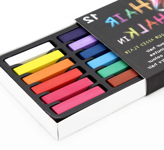 60 off on Hair Chalk for Instant and Temporary Hair Colour
