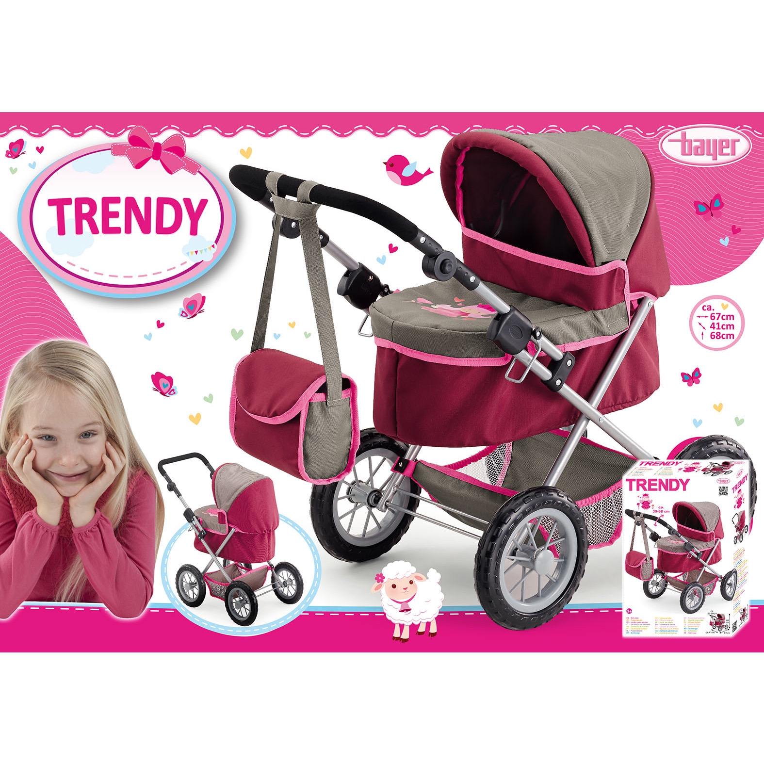 R130 off on Trendy Doll's Pram OneDayOnly