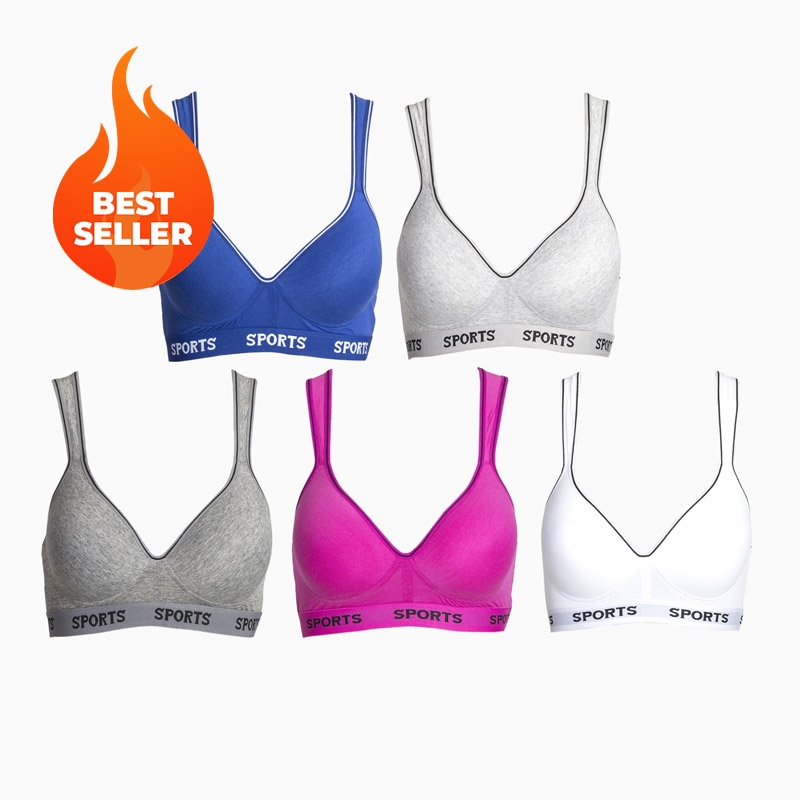 23 off on Pack of 6 Sports Bras