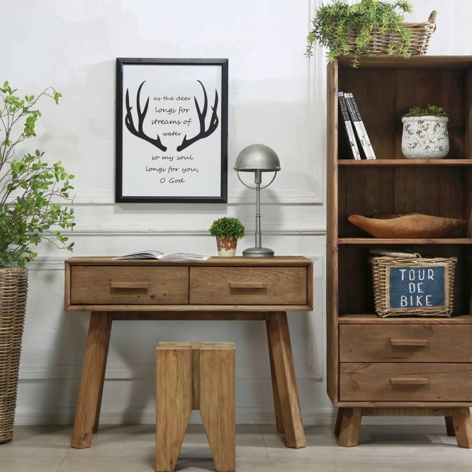 Reclaimed Pine Console Table