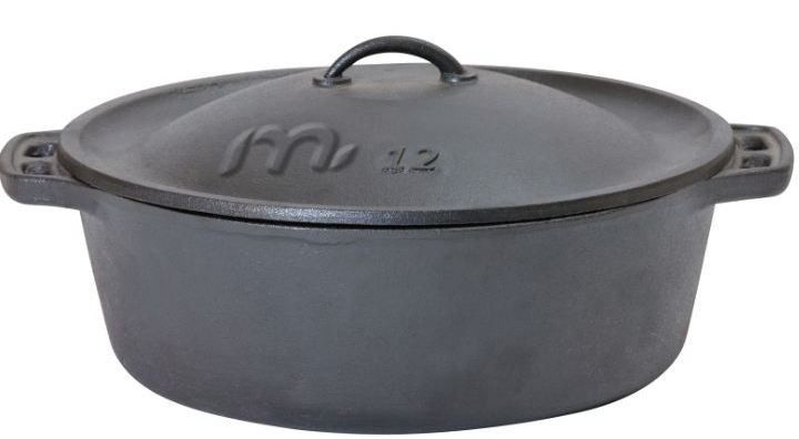 36 off on Cast Iron Flat Pot (No. 12)