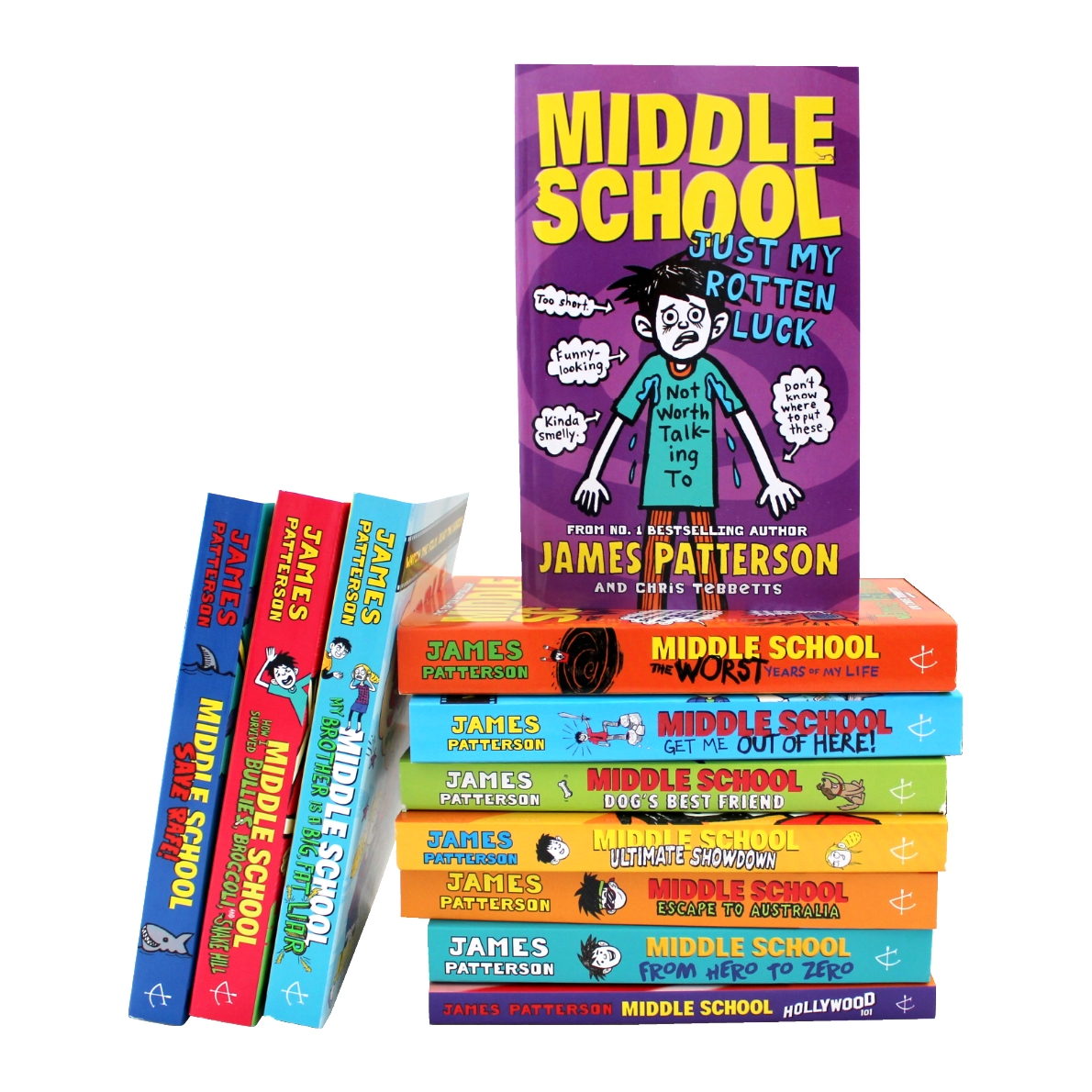 61 off on Middle School Collection (11 Books) OneDayOnly