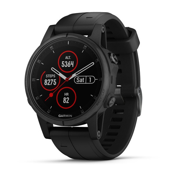 Fenix 5S Plus Sapphire – Black