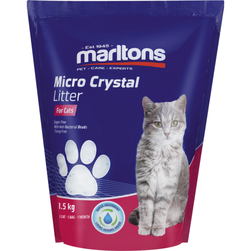 26 off on AntiBacterial Crystal Cat Litter (12kg or 18kg)