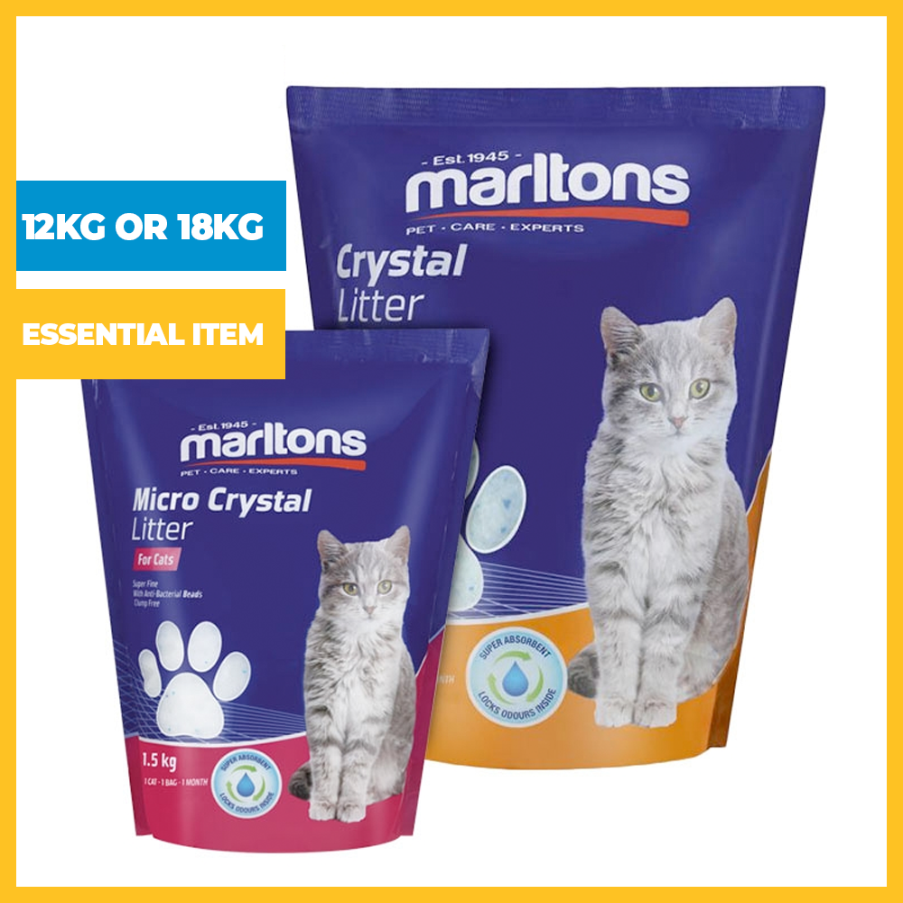 marltons cat litter crystals