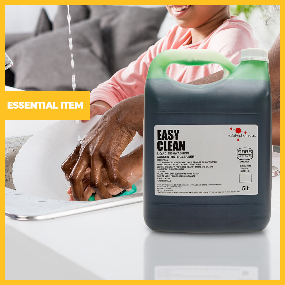 5L SABS Approved Easy Clean Dishwashing Liquid Concentrate