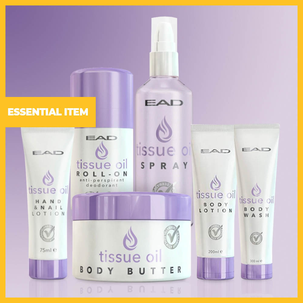 6 Piece Lavender Tissue Oil Bundle (Body Butter, Body Lotion, Body wash