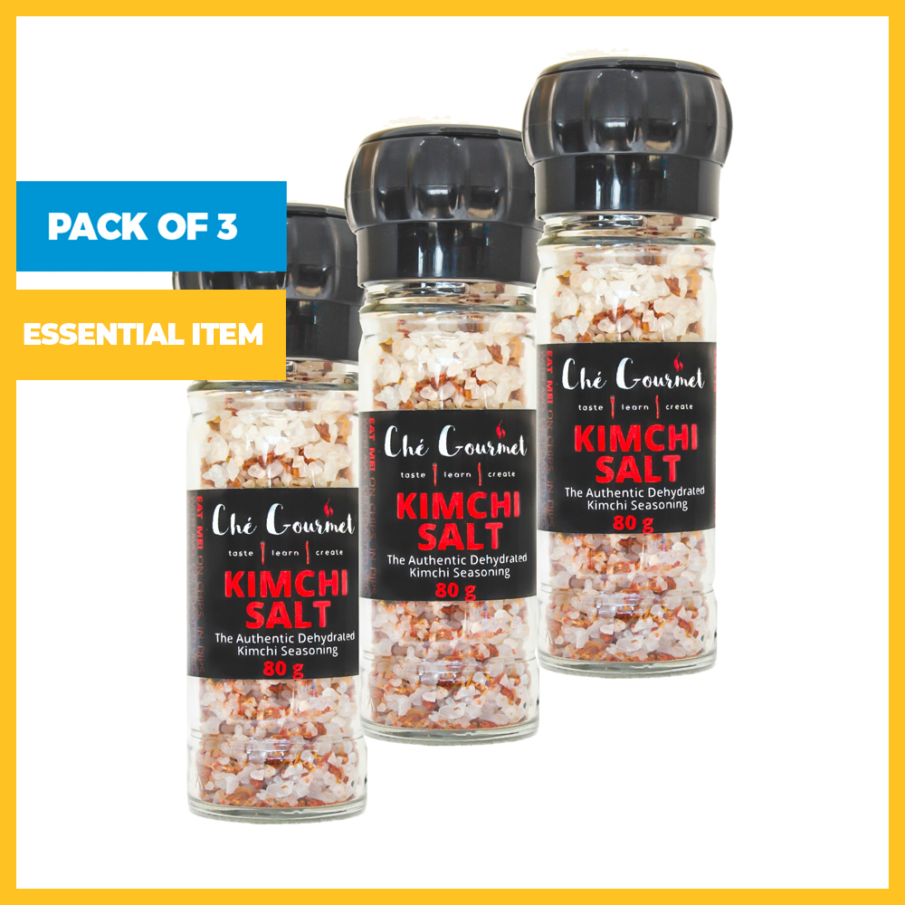Pack of 3 x 80g Pure Organic Kimchi Salt
