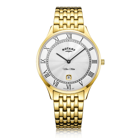30 off on Men's Ultra Slim Gold Plated Quartz Wristwatch