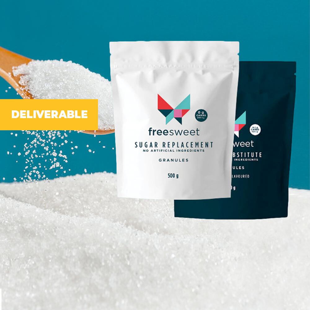 Pack of 2 Sugar Replacement (500g each) OneDayOnly