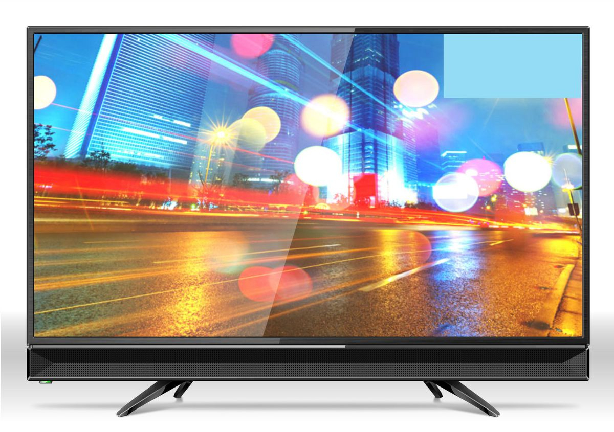 LED TV with Built-In Sound Bar 