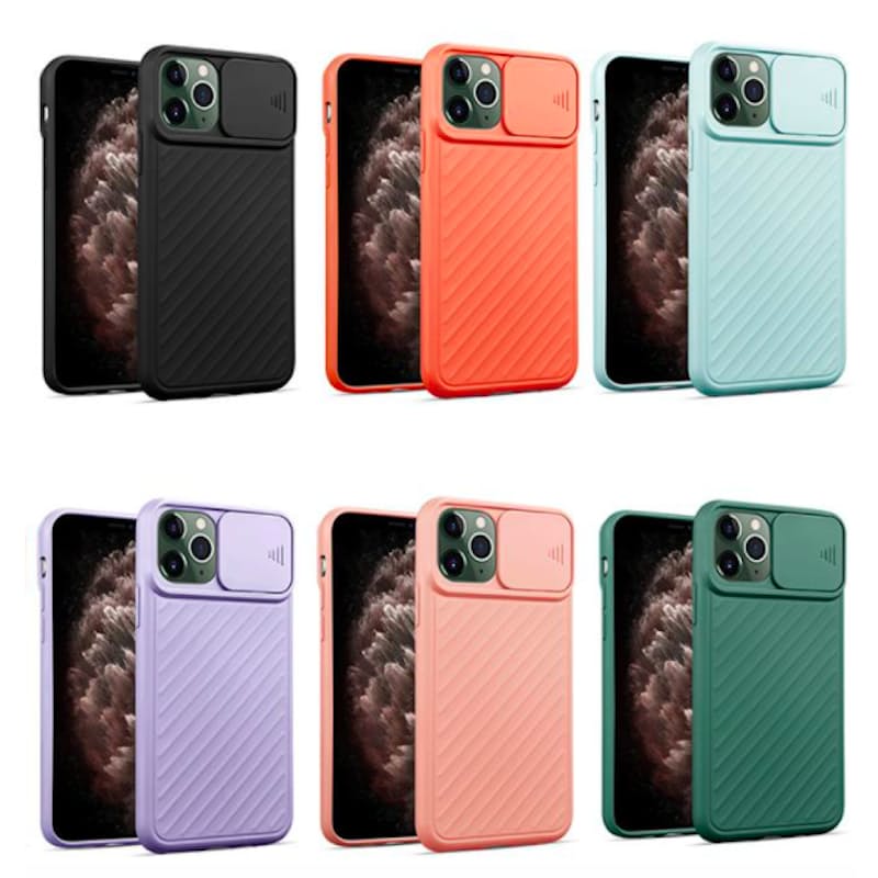 Black, Coral, Blue, Purple, Pink and Green