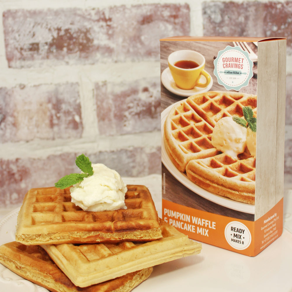 Gourmet Cravings 3x 330g Waffle & Pancake Mixes OneDayOnly