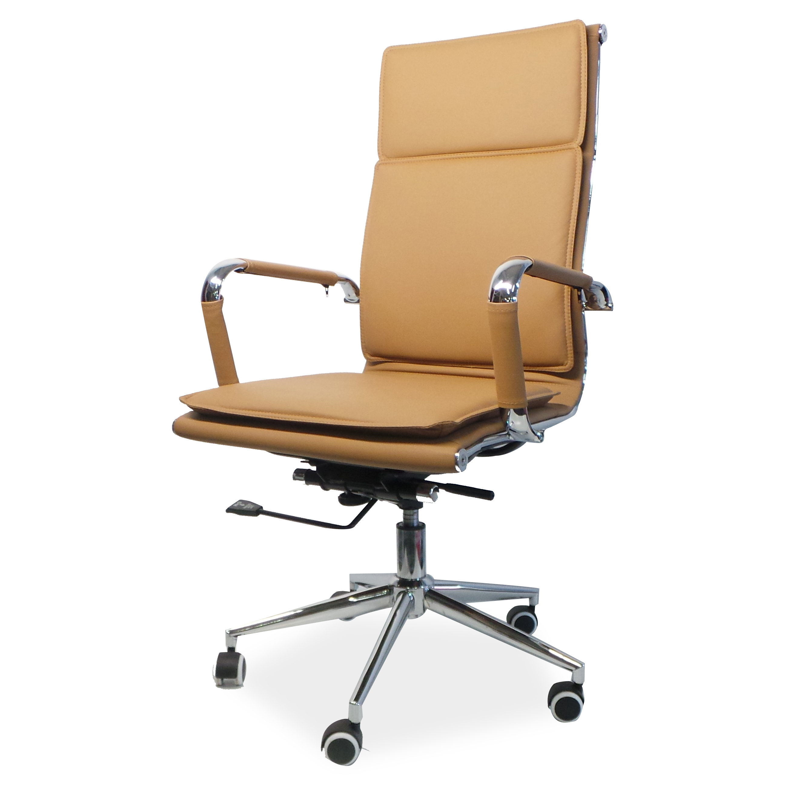 camel brown office chair