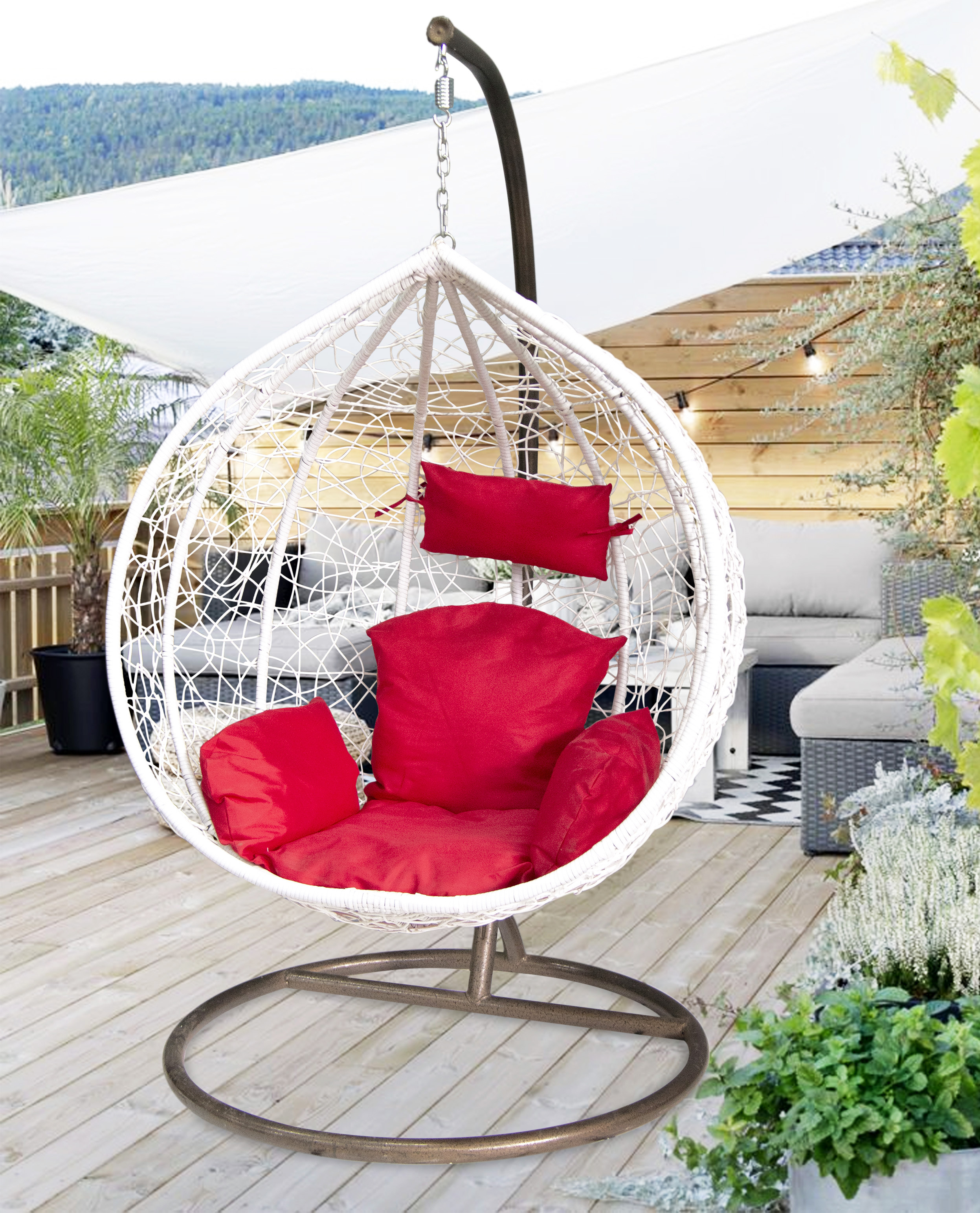 garden pod hanging chair