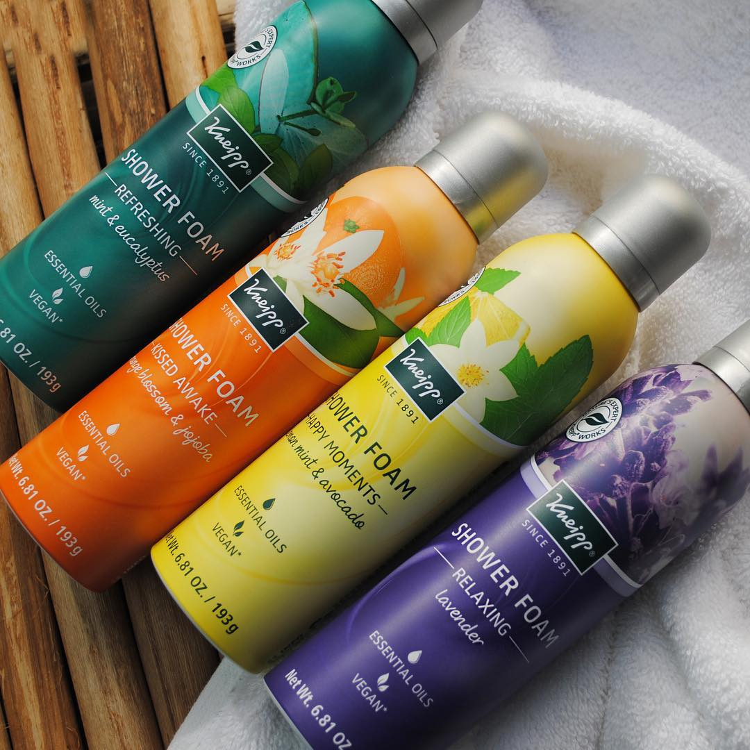 47 off on Set of 4 Vegan Shower Foams