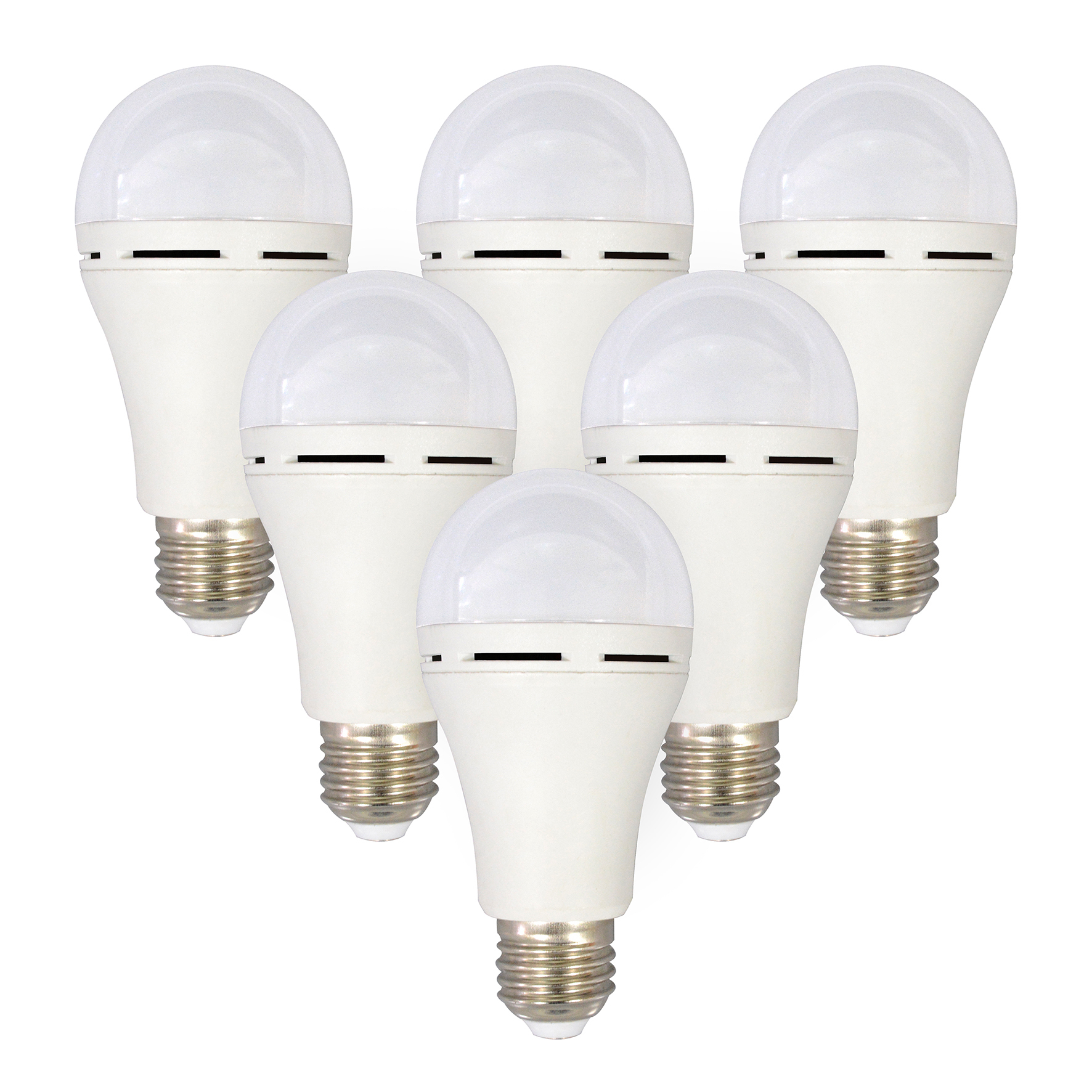 17 off on Pack of 6 Emergency LED Rechargeable Light Bulbs for Power
