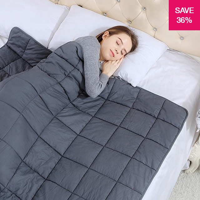 36% off on Deluxe Kids or Adults 7 Layer Weighted Blanket