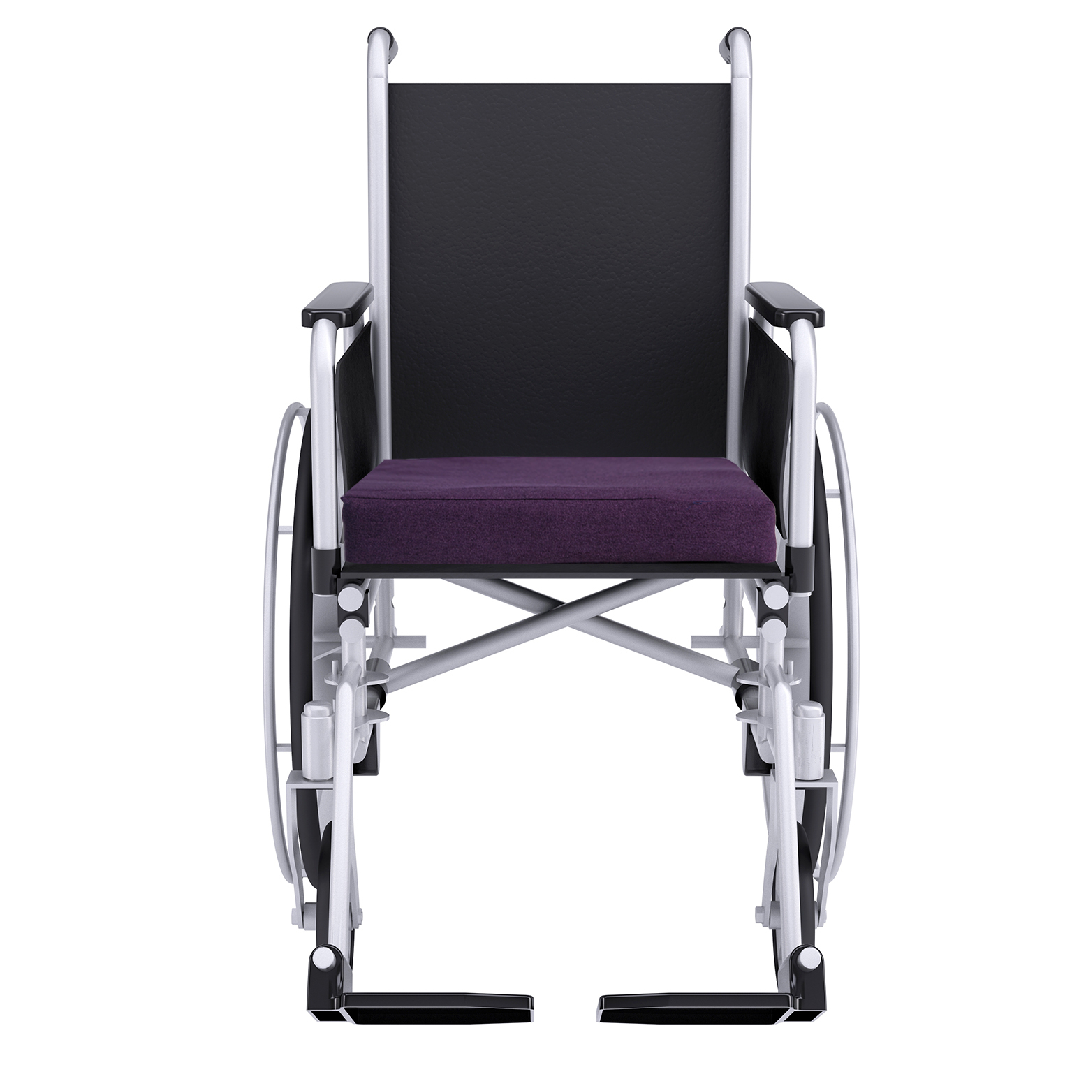 Functionality illustration, wheelchair not included.