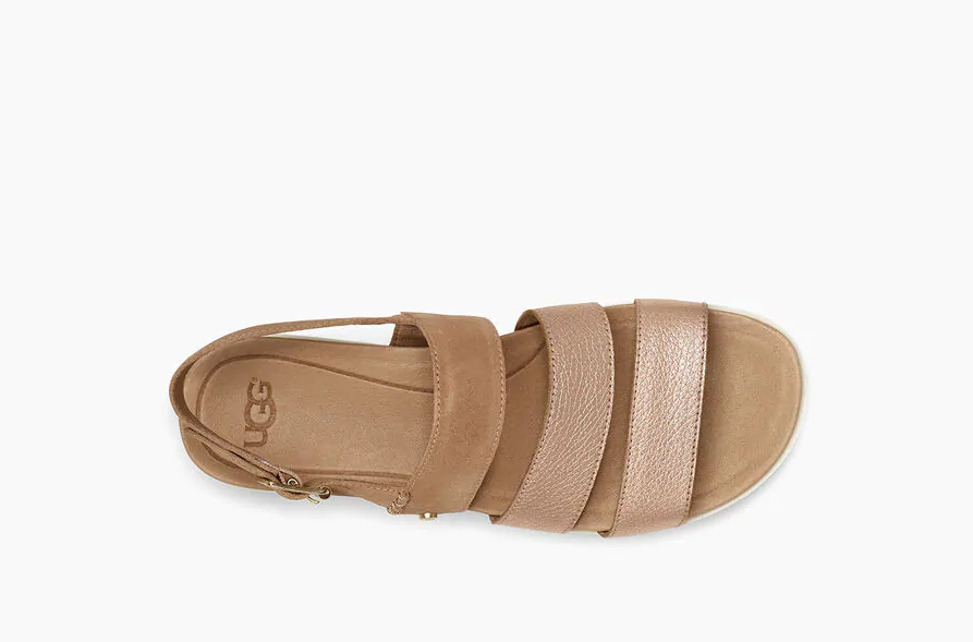 38% off on UGG® Braelynn Metallic Sandals OneDayOnly