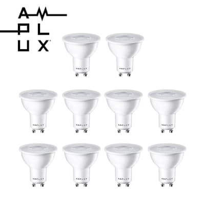 10x Warm White or Cool White LED GU10 5W Downlight Bulbs