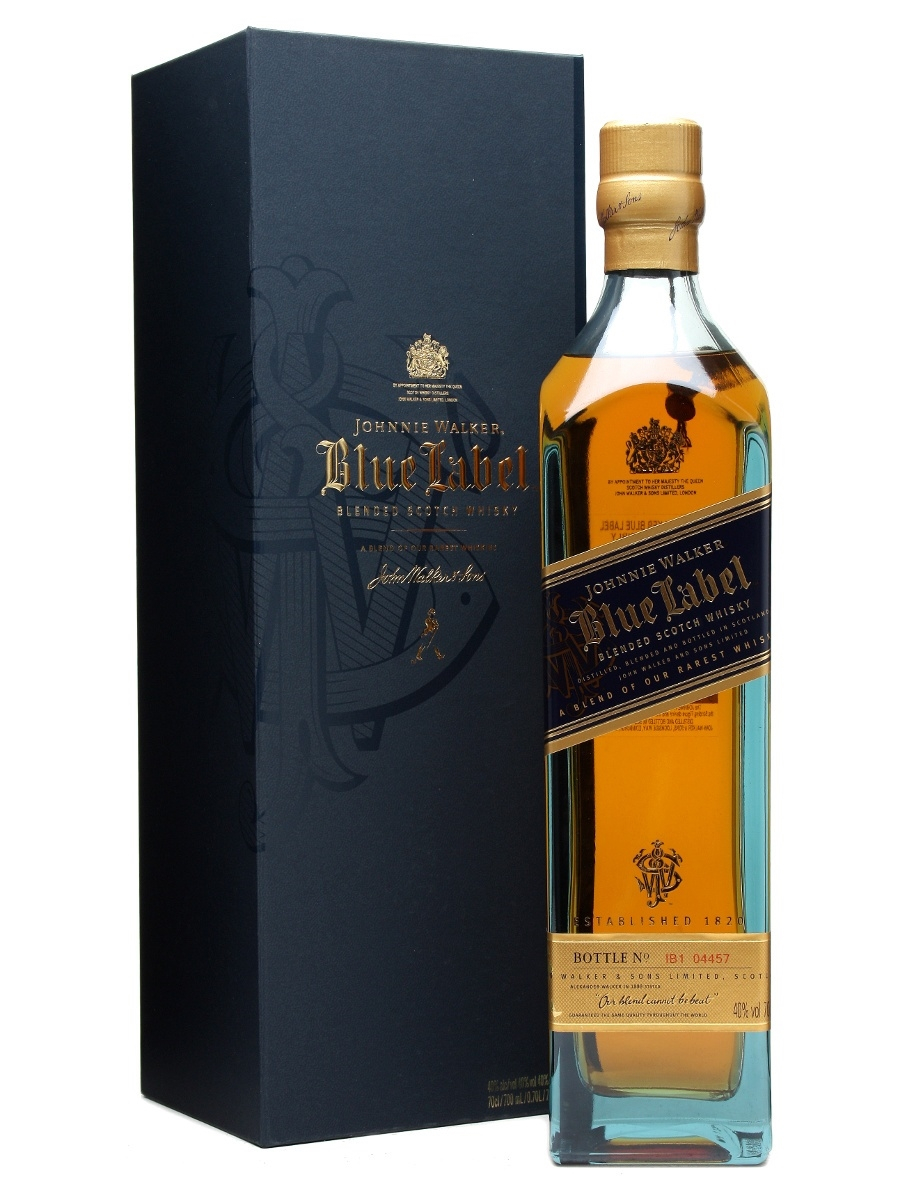 11 off on 750ml Blue Label Blended Scotch Whisky