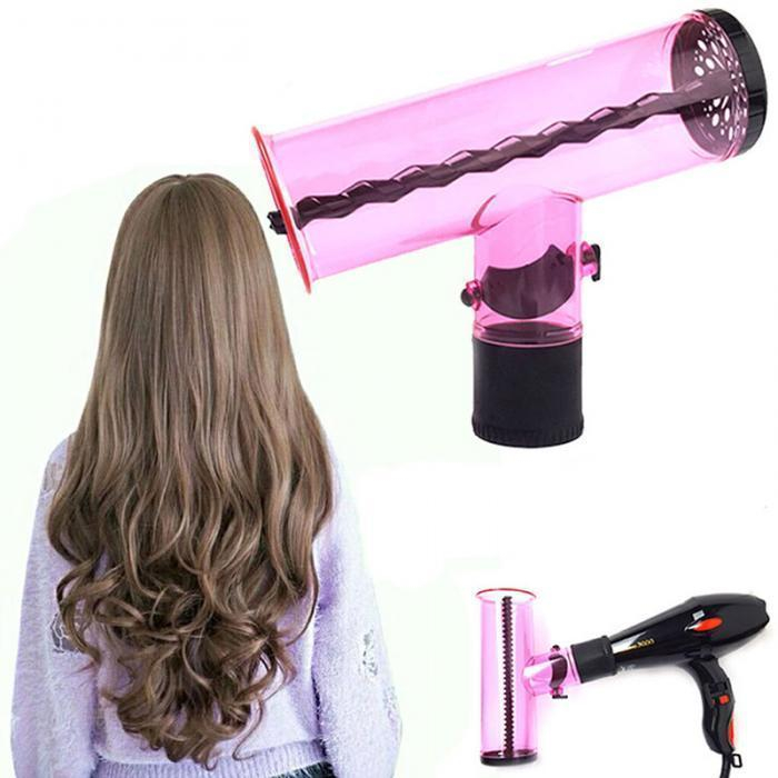 Pink - hair dryer not included