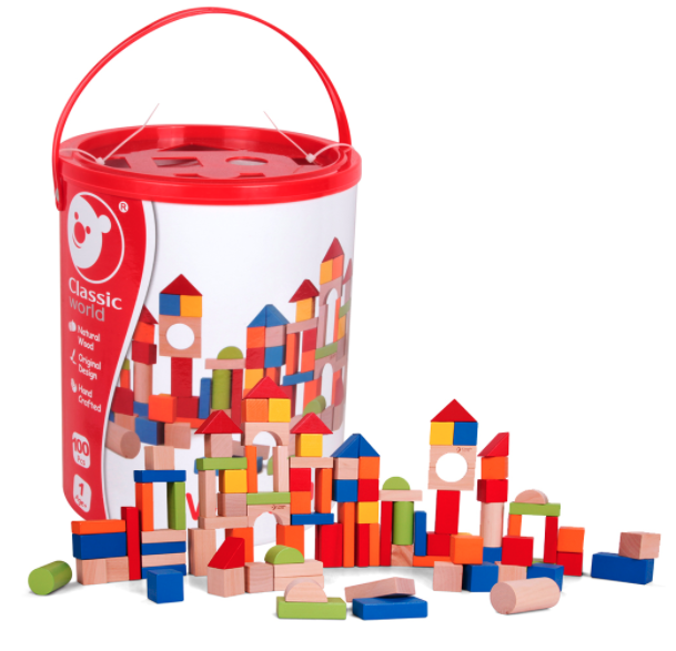 30% off on Classic World 100-Piece Block Set OneDayOnly