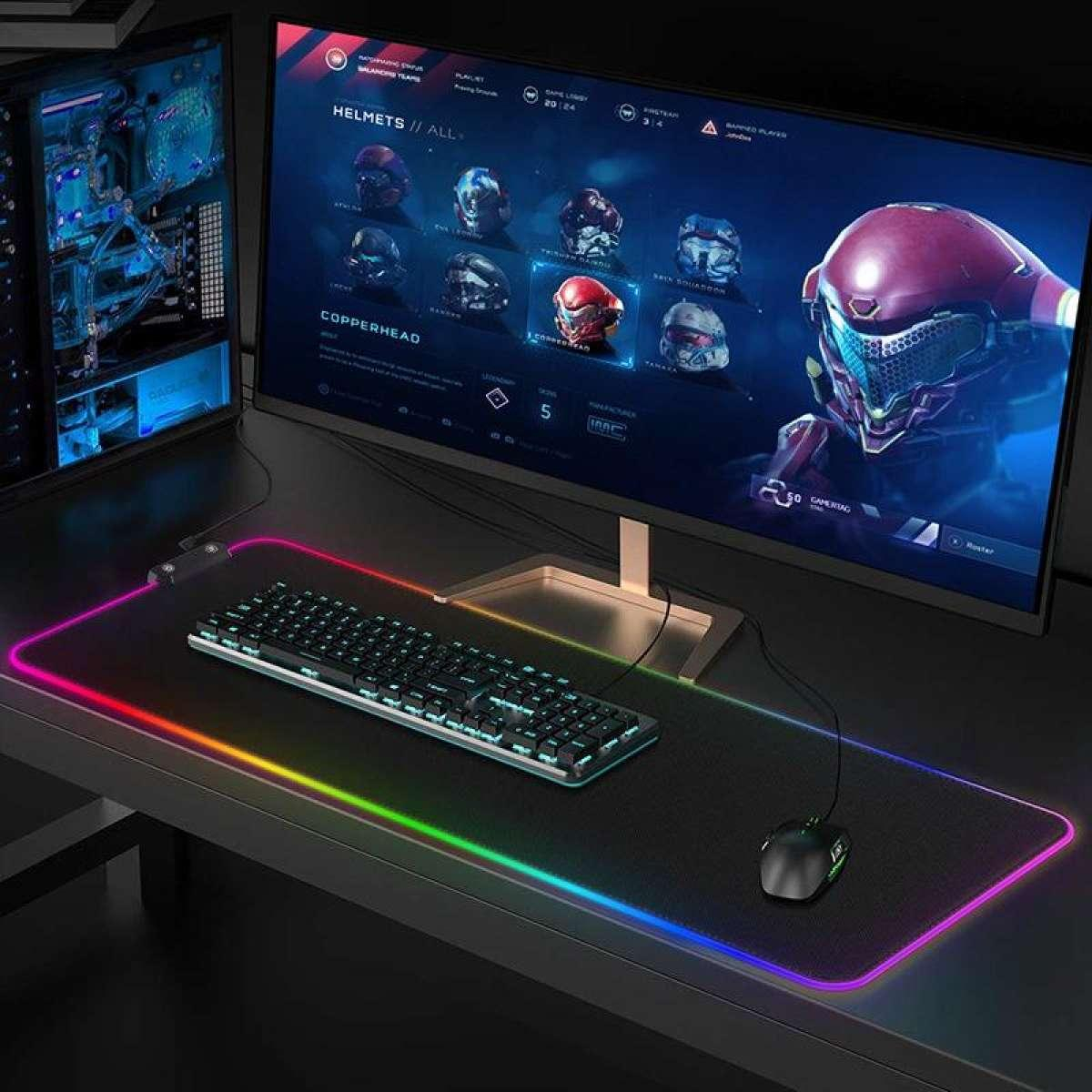 gaming led mouse pad