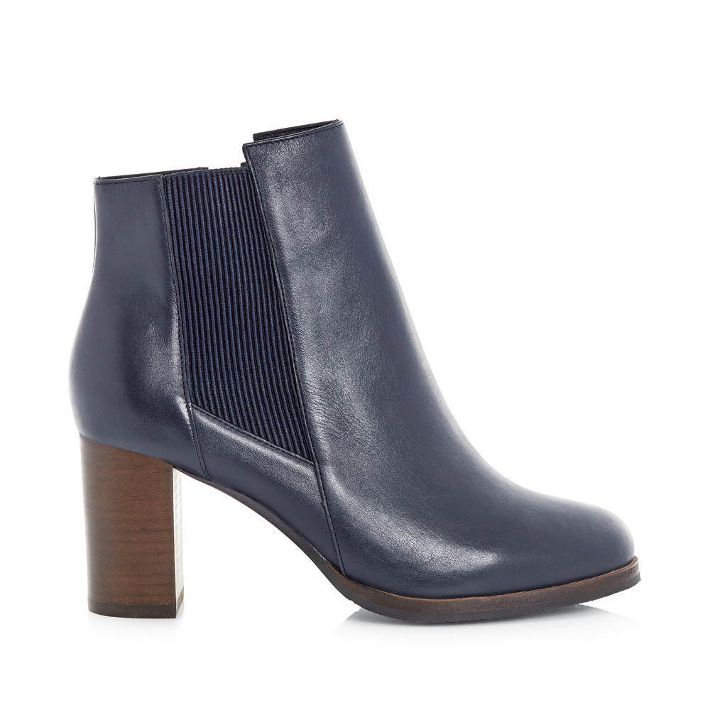 navy ankle boots womens