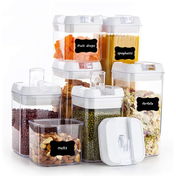 33% off on 7-Piece Airtight Pantry Food Storage Containers with Easy
