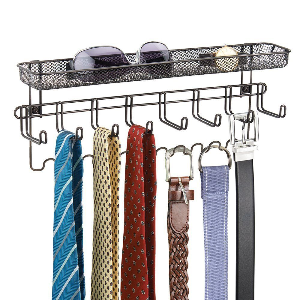25 off on Wall Mounted Organizer Storage Rack (19 Hooks)