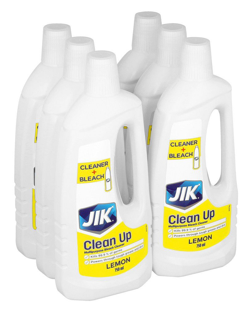 25 off on Pack of 6 750ml Clean Up Multipurpose Bleach Cleaners