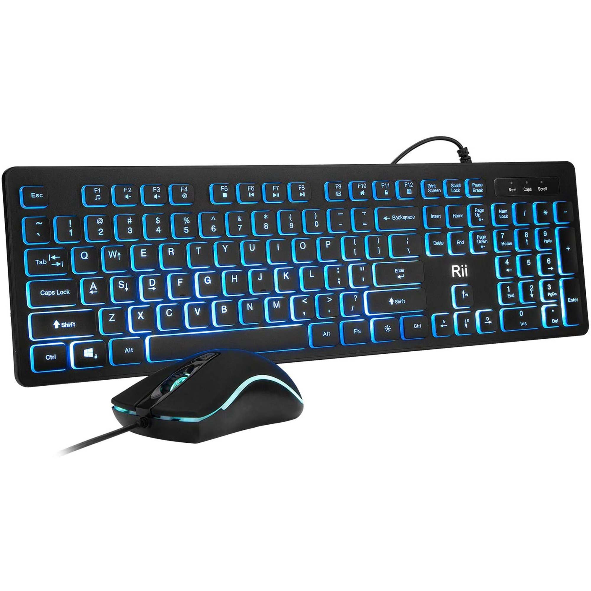 wired luminous keyboard