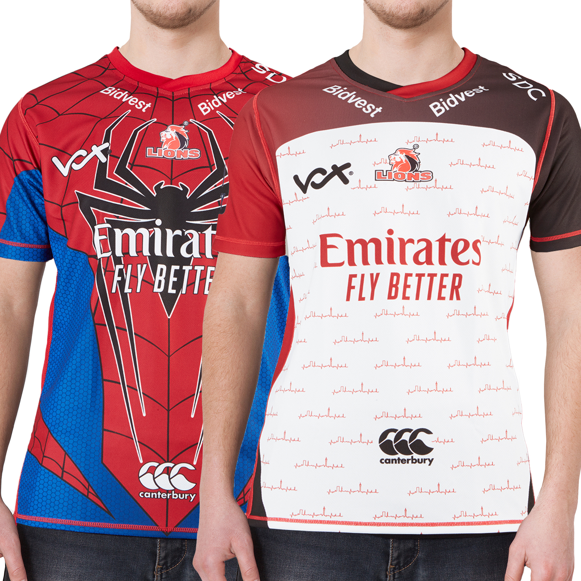 Jersey Mens Lions Super Rugby Home 2020 Red