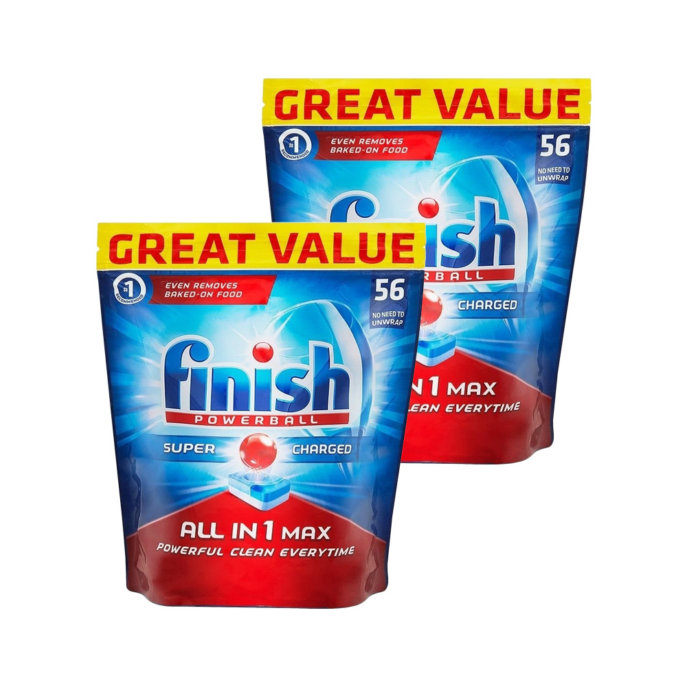 34 off on 2x 56 Auto Dishwashing All in One Tablets OneDayOnly