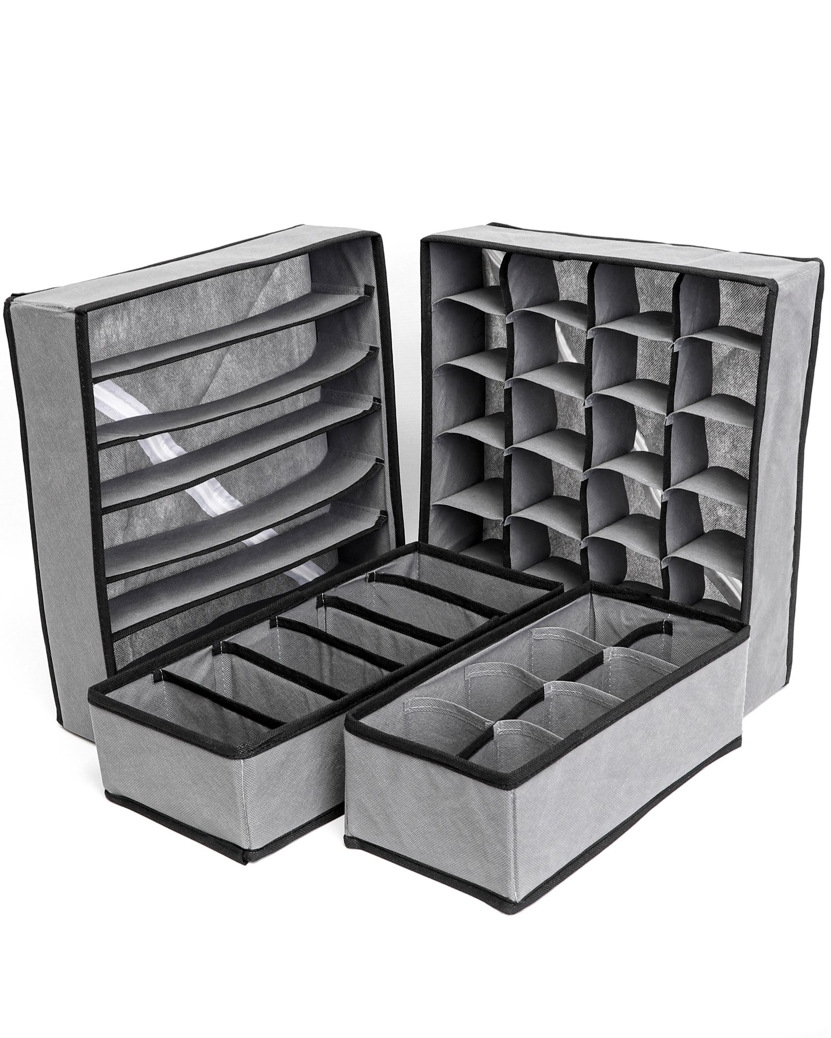 Charcoal Grey & Black