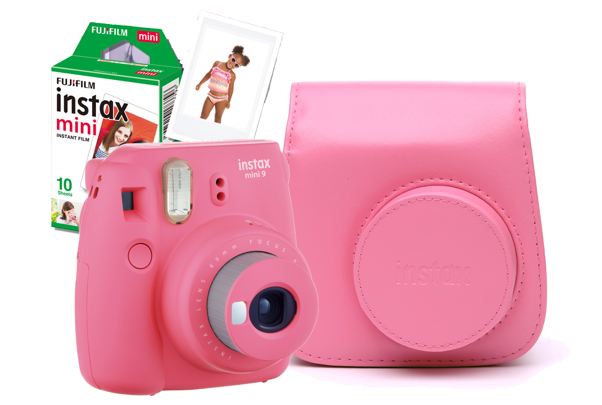 27 off on Instax Mini 9 Camera with Camera Case & 10 Instant Film Sheets